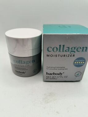 Baebody Collagen MOISTURIZER Hydrating & Plumping 1.7fl Oz Sealed